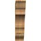 Ekena Millwork Balboa Traditional Rough Sawn Bracket, Western Red Cedar, 6"W x 26"D x 26"H BKT06X26X26BOA01RWR - alternate 3
